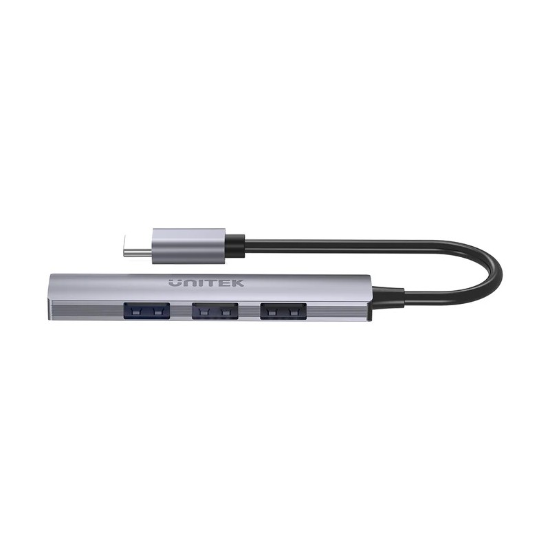 Unitek USB-C Hub 4port 3xUSB2.0 1xUSB3.0 - H1208B - USB-C Hub — Buy in Cyprus with Fast Delivery