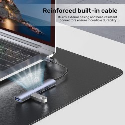 Unitek USB-C Hub 4port 3xUSB2.0 1xUSB3.0 - H1208B - USB-C Hub — Buy in Cyprus with Fast Delivery