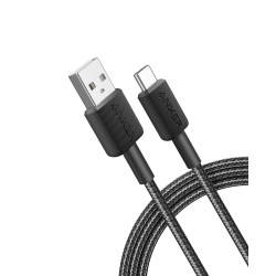 Anker Mobile Cable - 322 - USB-A to USB-C 1.8m Black — Buy in Cyprus with Fast Delivery