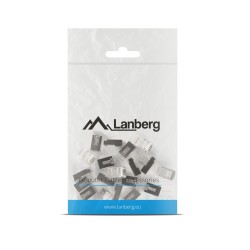 Lanberg Passthrough CAT6 FTP RJ45 Ethernet EZ Plugs - 20PCS — Buy in Cyprus with Fast Delivery