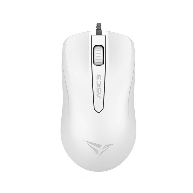 Alcatroz Wired Mouse - ASIC 3 - White Blister — Buy in Cyprus with Fast Delivery