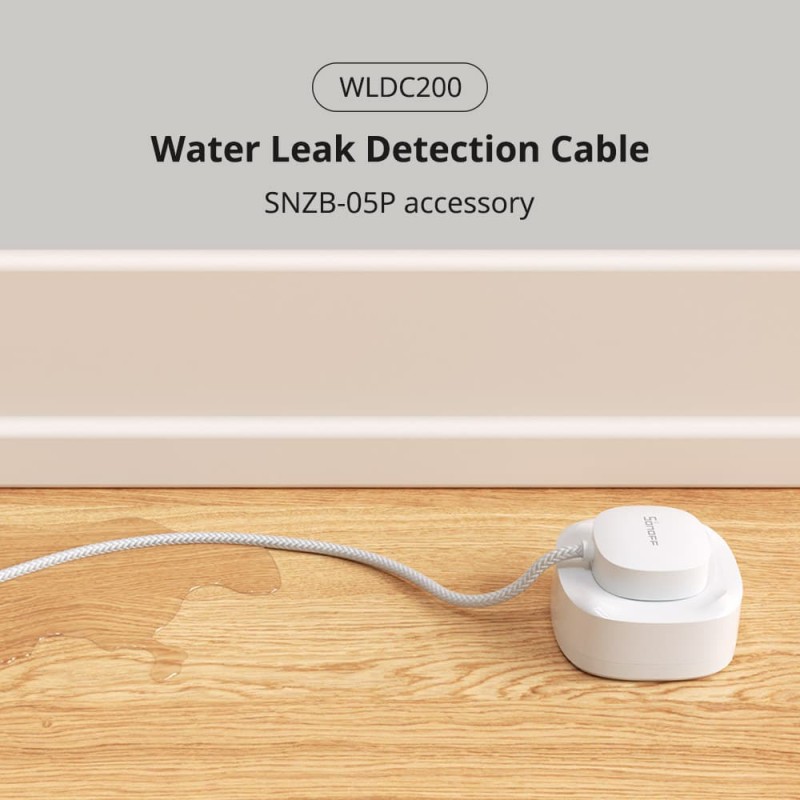 Sonoff ZigBee Smart Water Leak Sensor Cable - WLDC200 - ZigBee Smart Water Leak Sensor Cable