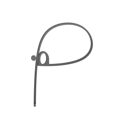 Unitek Cable Organizer Silicone FlexiTies - OT1095A - 5pk (2xBlack 3xGrey) 135x10mm — Buy in Cyprus with Fast Delivery