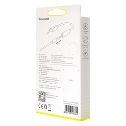 Baseus Type-C Male to 3.5mm Female Adapter - L54 - Blue — Buy in Cyprus with Fast Delivery