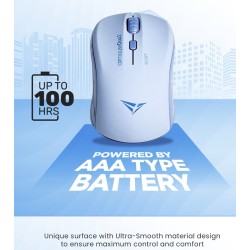 Alcatroz Mouse - AIRMOUSE DUO 3 - Wireless & Bluetooth Silent White — Buy in Cyprus with Fast Delivery