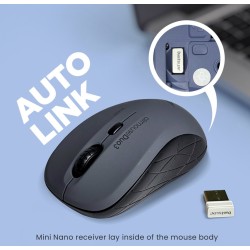 Alcatroz Mouse - AIRMOUSE DUO 3 - Wireless & Bluetooth Silent White — Buy in Cyprus with Fast Delivery