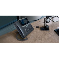 Yealink Headset Adapter for Wireless Headset WH62 WH63 to 3rd Party IP Phones - EHS60 - Grandstream, Cisco, Poly, Avaya