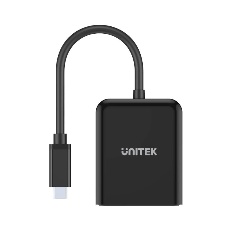 Unitek - V1408A - Type-C To Dual HDMI 4K 60Hz MST Adapter Black — Buy in Cyprus with Fast Delivery