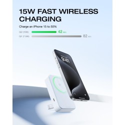 EcoFlow Charge Powerbank - Magnetic RAPID 10000mAh Silver — Buy in Cyprus with Fast Delivery