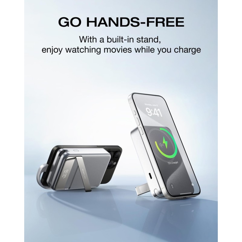 EcoFlow Charge Powerbank - Magnetic RAPID 10000mAh Silver — Buy in Cyprus with Fast Delivery