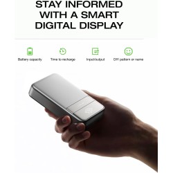 EcoFlow Charge Powerbank - Magnetic RAPID 10000mAh Silver — Buy in Cyprus with Fast Delivery