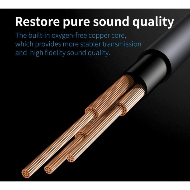 Baseus Yiven Type-C Male to 3.5 Male Audio Cable - 1.2m — Buy in Cyprus with Fast Delivery