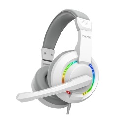 Armaggeddon Headset - PULSE 1 - Chroma Gaming Headset 3.5mm 2.1 40mm White — Buy in Cyprus with Fast Delivery