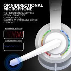 Armaggeddon Headset - PULSE 1 - Chroma Gaming Headset 3.5mm 2.1 40mm White — Buy in Cyprus with Fast Delivery