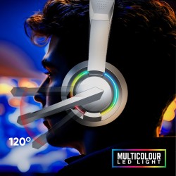 Armaggeddon Headset - PULSE 1 - Chroma Gaming Headset 3.5mm 2.1 40mm White — Buy in Cyprus with Fast Delivery