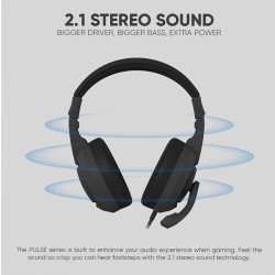 Armaggeddon Headset - PULSE 1 - Chroma Gaming Headset 3.5mm 2.1 40mm White — Buy in Cyprus with Fast Delivery