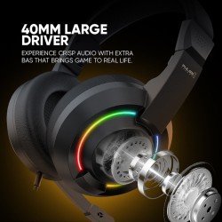 Armaggeddon Headset - PULSE 1 - Chroma Gaming Headset 3.5mm 2.1 40mm White — Buy in Cyprus with Fast Delivery