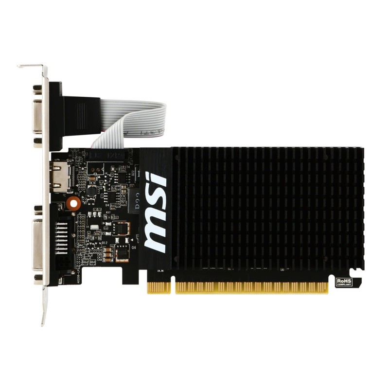 MSI GeForce GT 710 2GD3H LP - Low-Profile 2GB GDDR3, 954 MHz Core, 1600 MHz Mem — Buy in Cyprus with Fast Delivery