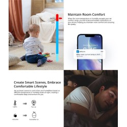 SONOFF Zigbee Smart Temperature Humidity Sensor - SNZB-02P - Zigbee Smart Temperature Humidity Sensor