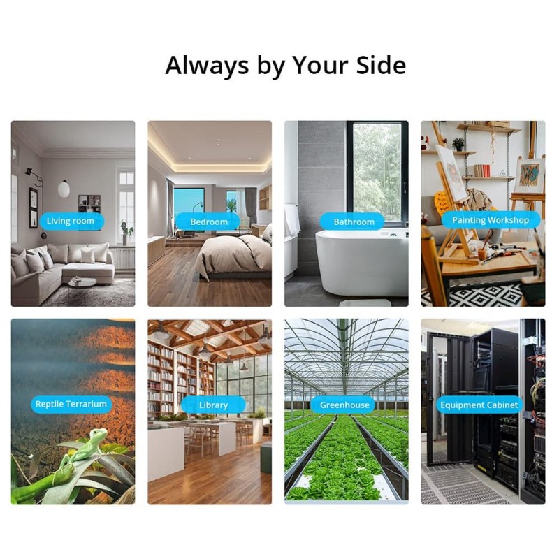 SONOFF Zigbee Smart Temperature Humidity Sensor - SNZB-02P - Zigbee Smart Temperature Humidity Sensor