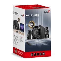 Genius PC Speakers - SW-2.1 1850BT - 2.1, 6.5'' Sub, 50W BT&Optical — Buy in Cyprus with Fast Delivery