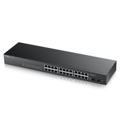 Zyxel Switch Gigabit Ethernet Managed 24-Port + 2SFP - GS1900-24 - UK Plug — Buy in Cyprus with Fast Delivery