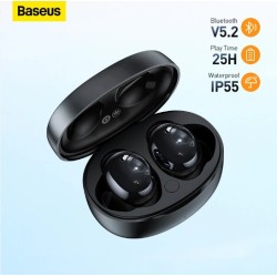 Baseus Headphones In Ear TWS Bowie - E2 - Black — Buy in Cyprus with Fast Delivery