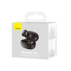 Baseus Headphones In Ear TWS Bowie - E2 - Black — Buy in Cyprus with Fast Delivery