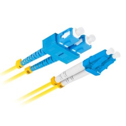 Lanberg Fiber Patch Cord - SC, LC - UPC - SM - 9 125 - Duplex - LSZH - 2.0m — Buy in Cyprus with Fast Delivery