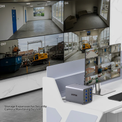 Unitek 4-Bay External SATA 2.5 3.5 HDD SSD Enclosure with RAID USB-A S1301A — Buy in Cyprus with Fast Delivery