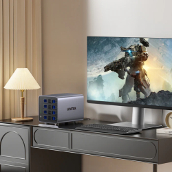 Unitek 4-Bay External SATA 2.5 3.5 HDD SSD Enclosure with RAID USB-A S1301A — Buy in Cyprus with Fast Delivery