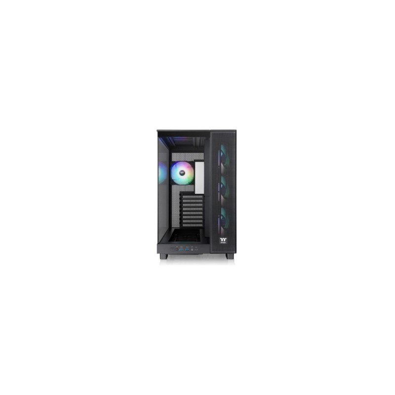 Thermaltake View 380 XL TG ARGB - Mid Tower PC Case, Black, Tempered Glass, ARGB Fans — Buy in Cyprus with Fast Delivery