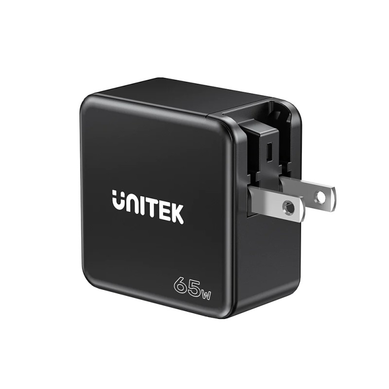 Unitek Charge Wall 65W 4in1 GaN Charger Black - P1117B - 65W 4in1 GaN Charger Black — Buy in Cyprus with Fast Delivery