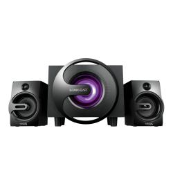 SonicGear 2.1 PC Speakers - Titan5 - BT USB FM LED 40W — Buy in Cyprus with Fast Delivery