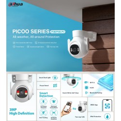 Dahua IP 5.0MP 3.6mm Wifi - P5B-PV - PT Dual Illumination — Buy in Cyprus with Fast Delivery