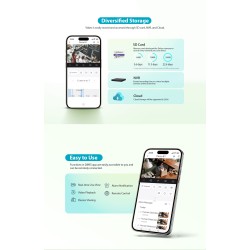 Dahua IP 5.0MP 3.6mm Wifi - P5B-PV - PT Dual Illumination — Buy in Cyprus with Fast Delivery