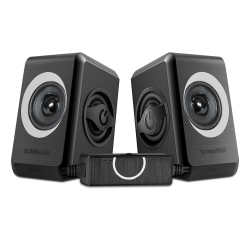 Sonicgear 2.0 USB Powered PC Speakers Grey 12W - Quatro2 - 2.0 USB Powered PC Speakers Grey 12W