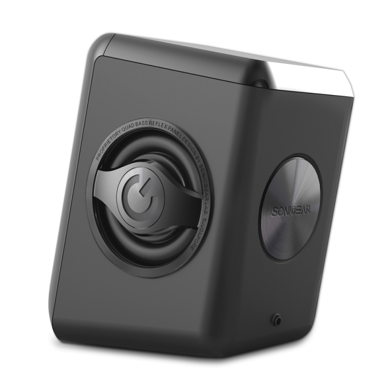 Sonicgear 2.0 USB Powered PC Speakers Grey 12W - Quatro2 - 2.0 USB Powered PC Speakers Grey 12W