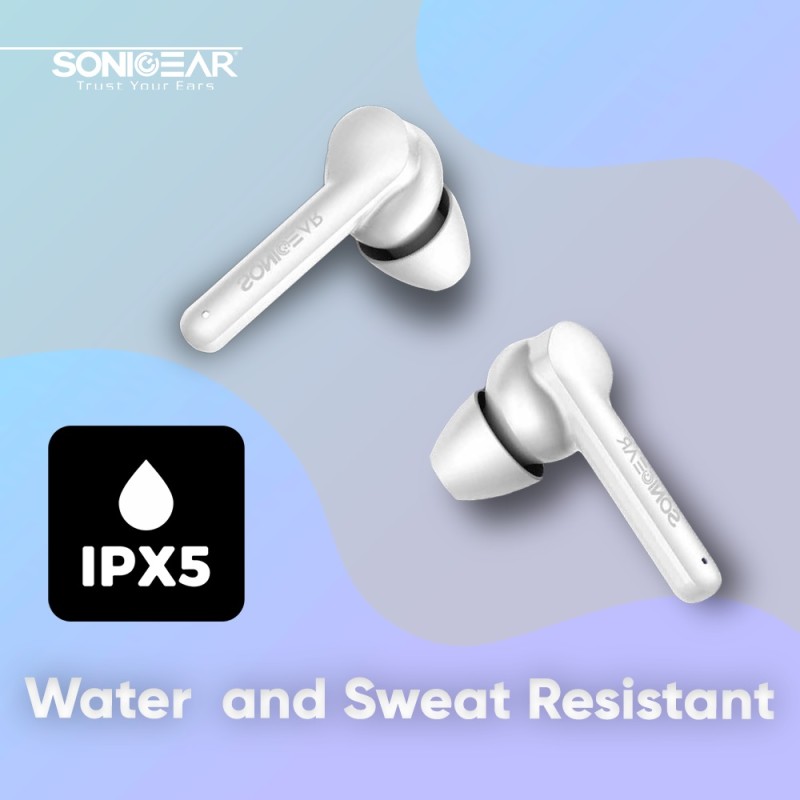 SonicGear EARPUMP - TWS 5 PRO - IPX5 Earphones Black — Buy in Cyprus with Fast Delivery
