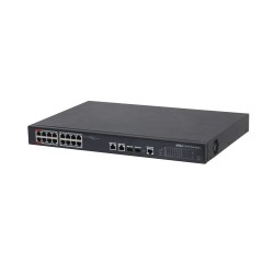 Dahua PoE Switch - PFS4218-16ET-240-V3 - 16ports 240W Managed — Buy in Cyprus with Fast Delivery