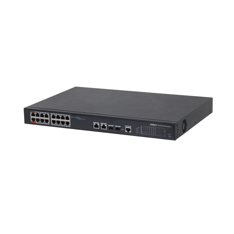 Dahua PoE Switch - PFS4218-16ET-240-V3 - 16ports 240W Managed — Buy in Cyprus with Fast Delivery