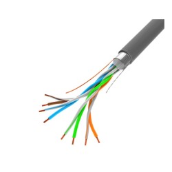 Lanberg CAT5e FTP CU Cable - LCF5-11CU-0305-S - CAT5e FTP CU Cable 305m Grey — Buy in Cyprus with Fast Delivery