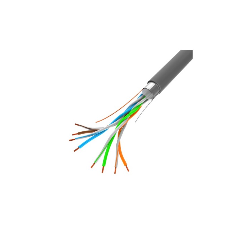 Lanberg CAT5e FTP CU Cable - LCF5-11CU-0305-S - CAT5e FTP CU Cable 305m Grey — Buy in Cyprus with Fast Delivery
