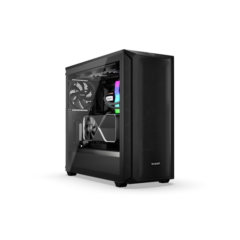 be quiet! Shadow Base 800 - Mid Tower PC Case - Black, Tempered Glass, E-ATX Support, USB-C — Buy in Cyprus with Fast Delivery