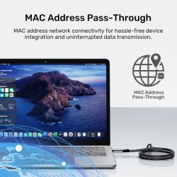 Unitek Converter USB-C to Gigabit Ethernet Cable - C18148AGY-5M - 5.0m — Buy in Cyprus with Fast Delivery