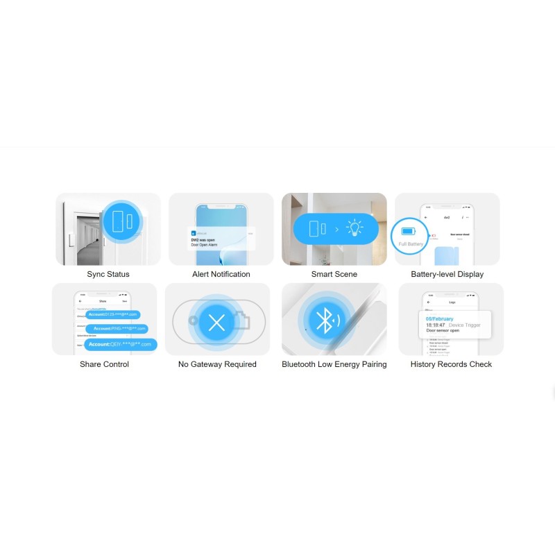 Sonoff Door & Window Alarm Sensor - DW2 - WiFi — Buy in Cyprus with Fast Delivery
