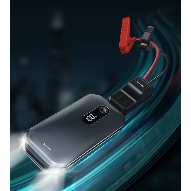 Baseus Car Jump Start Booster & Powerbank - 12V6L - 12000mAh — Buy in Cyprus with Fast Delivery