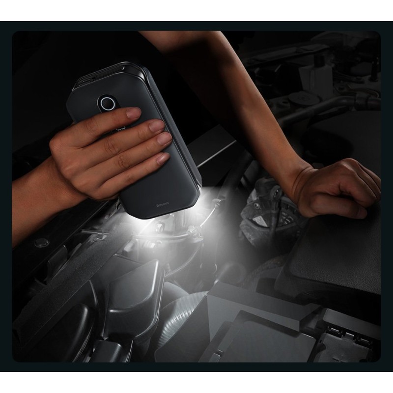 Baseus Car Jump Start Booster & Powerbank - 12V6L - 12000mAh — Buy in Cyprus with Fast Delivery