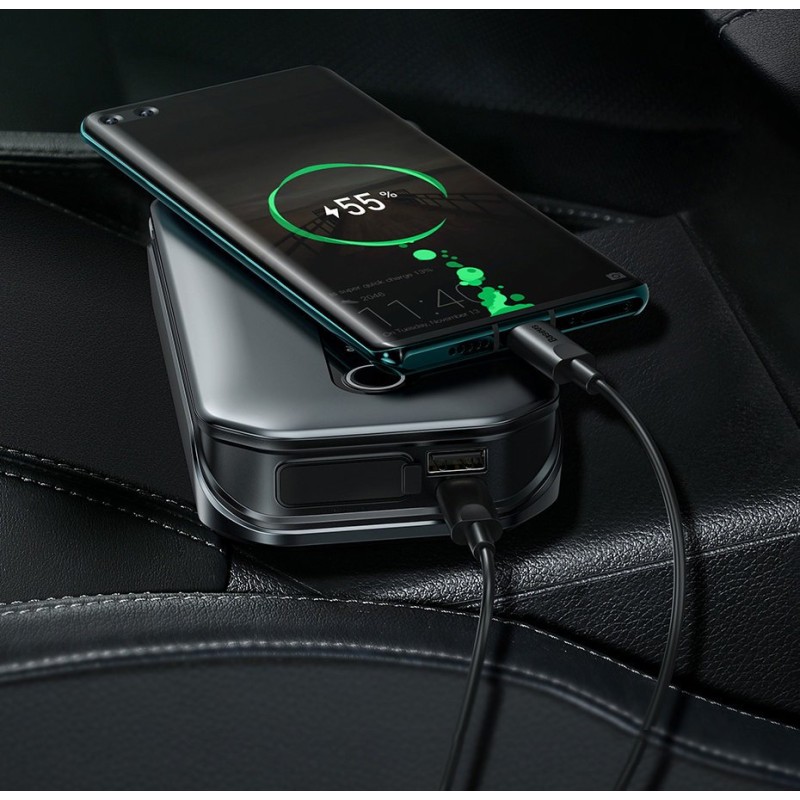 Baseus Car Jump Start Booster & Powerbank - 12V6L - 12000mAh — Buy in Cyprus with Fast Delivery