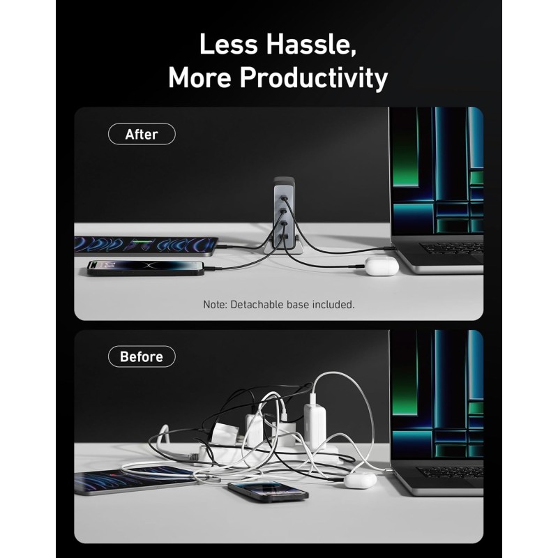 Anker Mobile Charger Wall 240W PRIME - 749 - Black — Buy in Cyprus with Fast Delivery